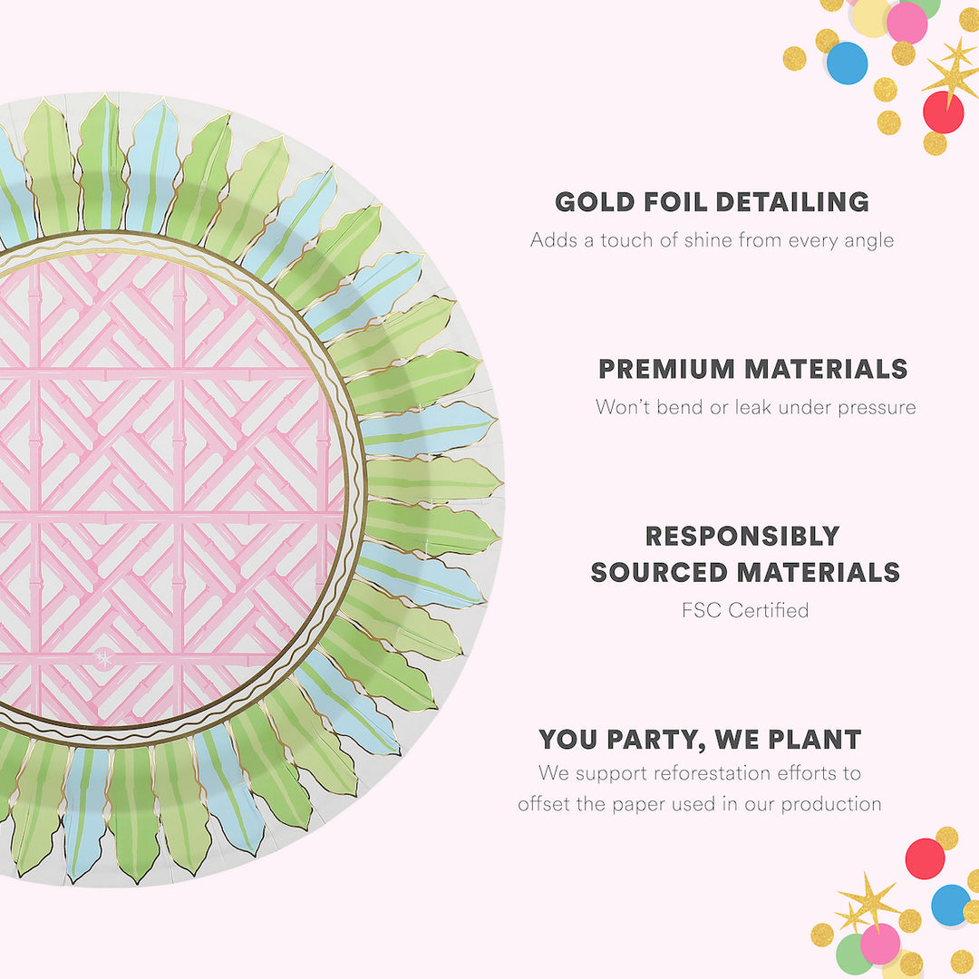 Cabana Club Dessert Plates (10 ct)