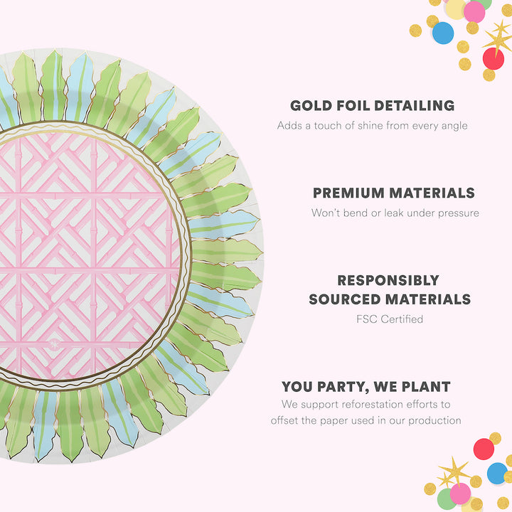 Cabana Club Dessert Plates (10 ct)