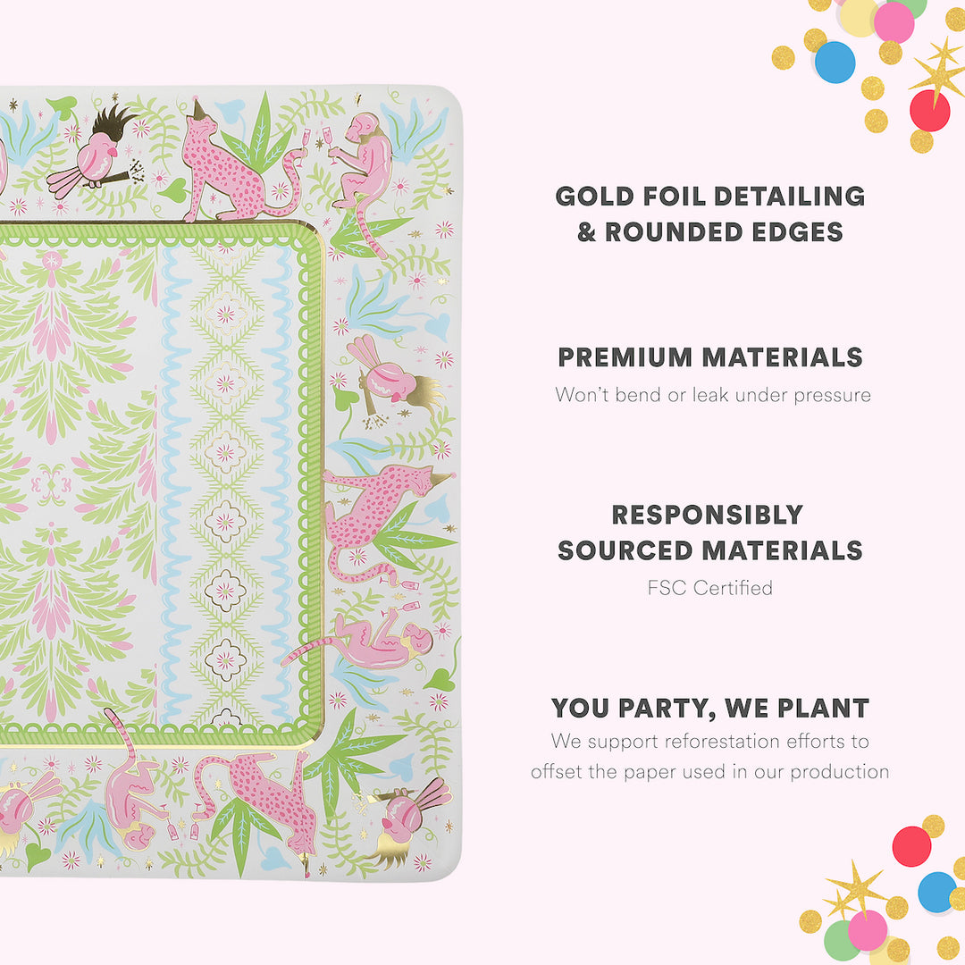 Party Animals Dinner Plates (10 ct)