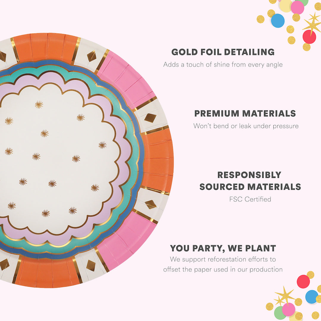 Welcome To The Circus Dessert Plates (10 ct)