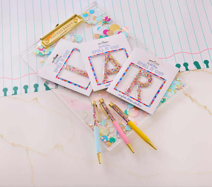 Celebrate Every Day Confetti Ballpoint Pens