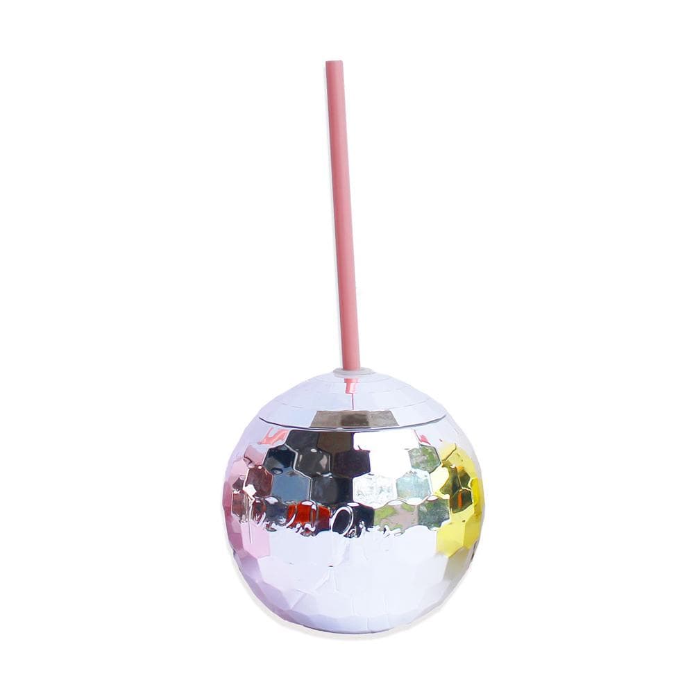 Disco Ball Sipper (Silver or Pink)