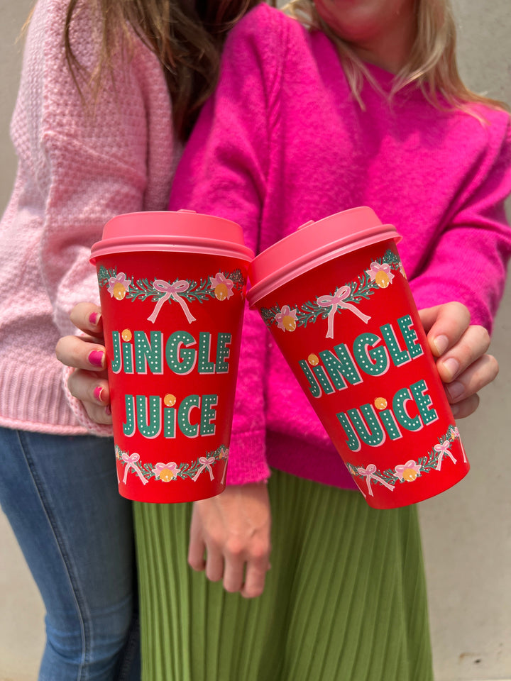 Jingle Juice Cup Set With Lids (10 count)