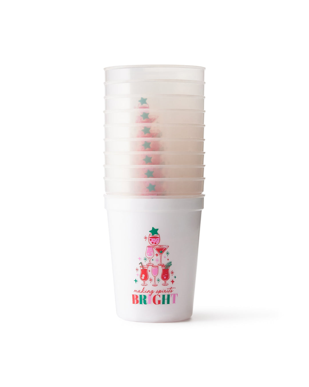 Making Spirits Bright Color Changing Christmas Cups