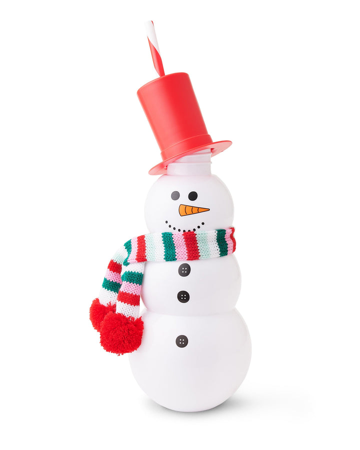 Snowman Holiday Sipper