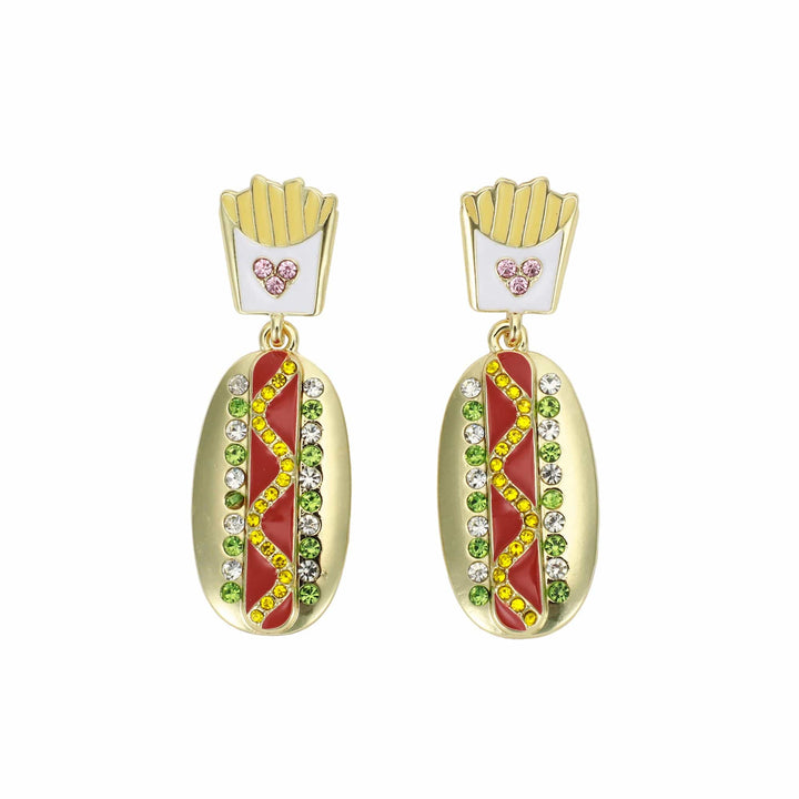 Hot Dog And Fries Earrings