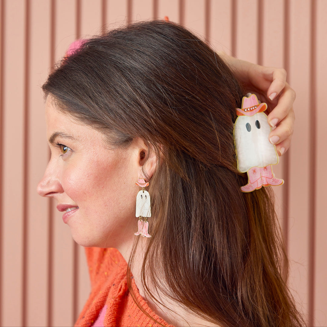 Packed Party Cow-Ghoul Earrings