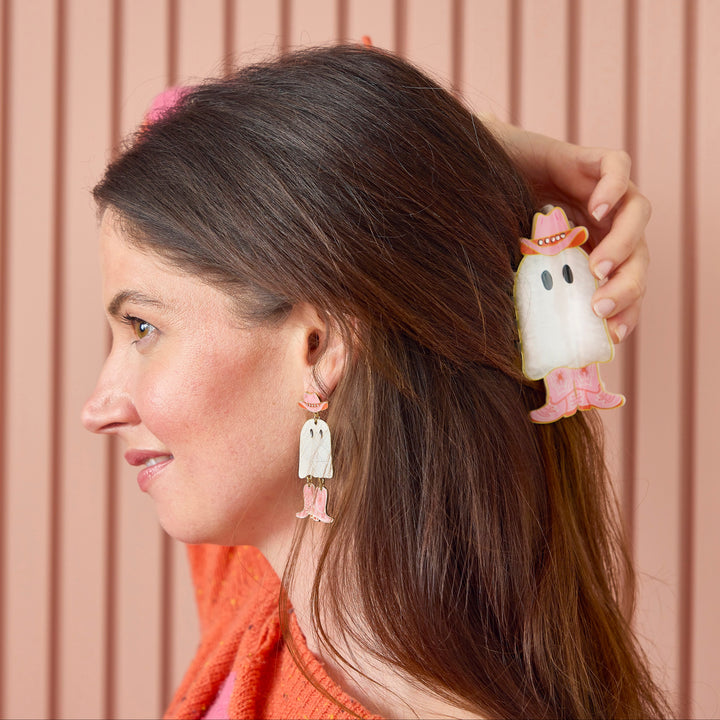 Packed Party Cow-Ghoul Earrings
