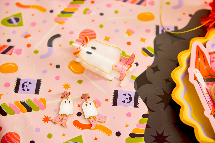 Packed Party Cow-Ghoul Earrings