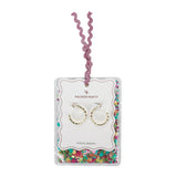 PATRIOTIC STAR HOOPS