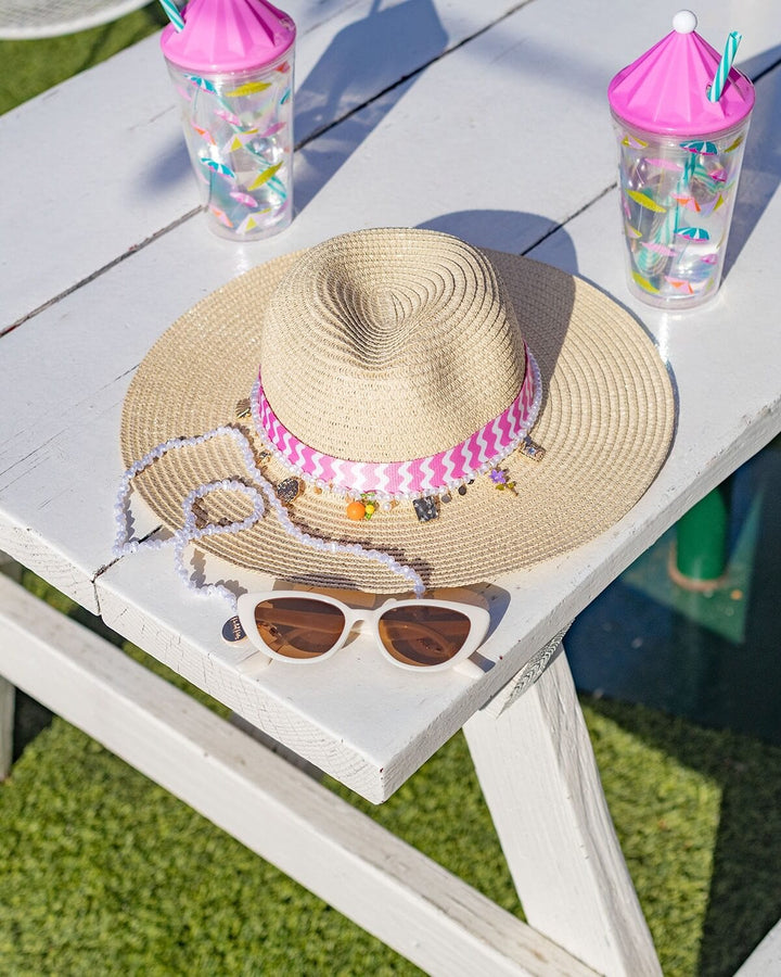 Sunny Daze Sunglasses &amp; Pearl Strap Set