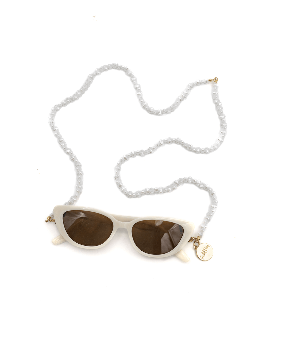 Sunny Daze Sunglasses &amp; Pearl Strap Set