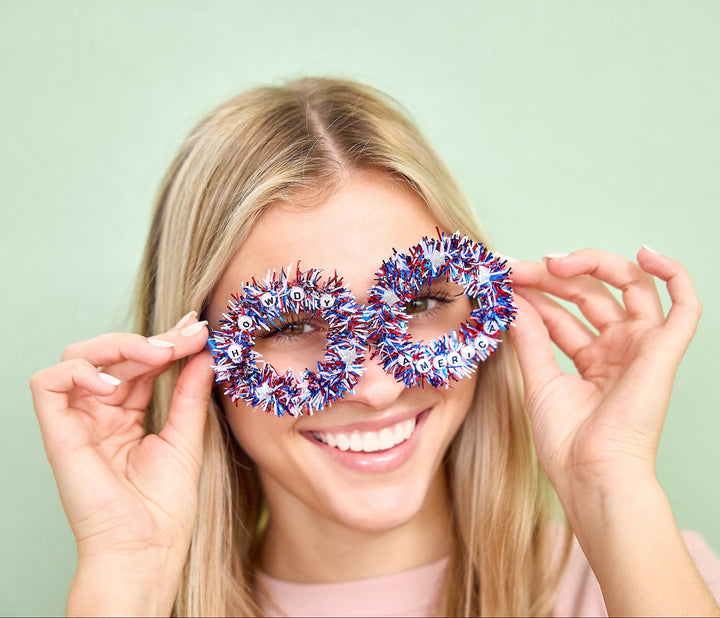 Howdy America Novelty Glasses