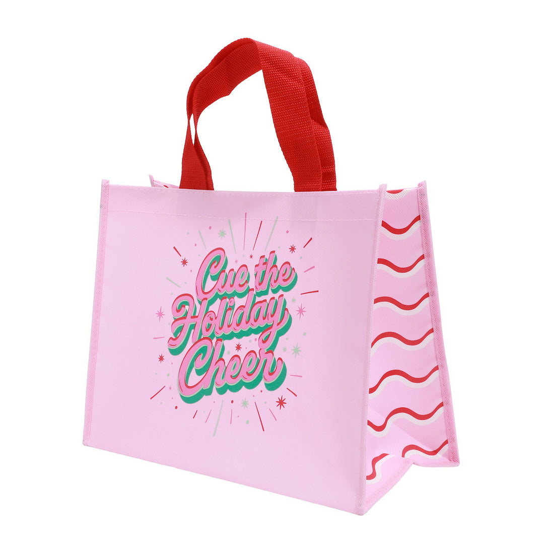 CUE THE HOLIDAY CHEER GIFT TOTE SET