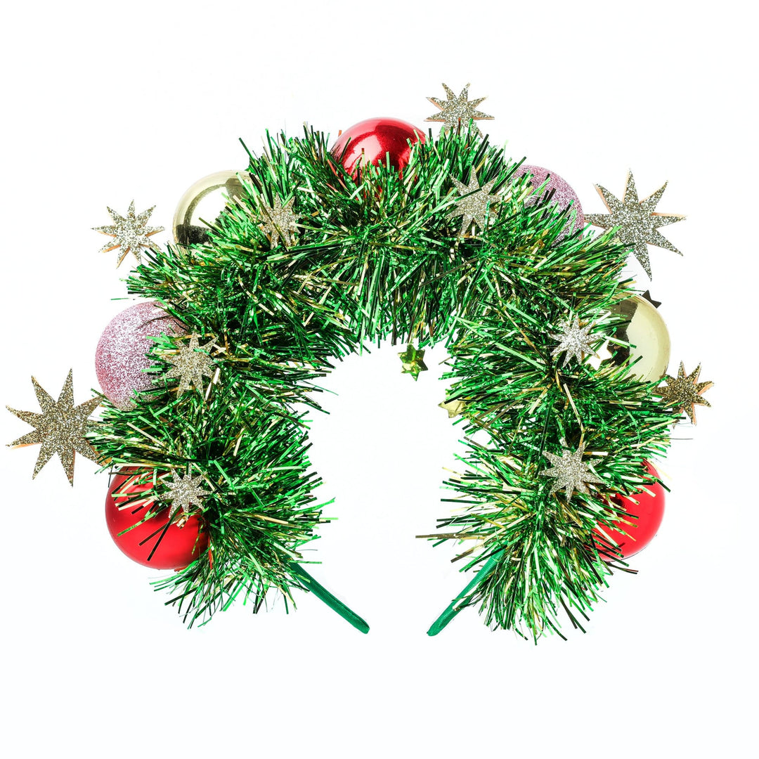 Deck the Halls Wreath Novelty Headband