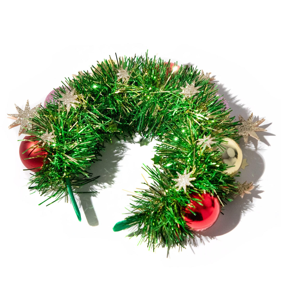 Deck the Halls Wreath Novelty Headband