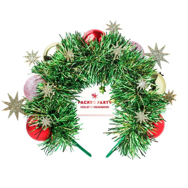 Deck the Halls Wreath Novelty Headband