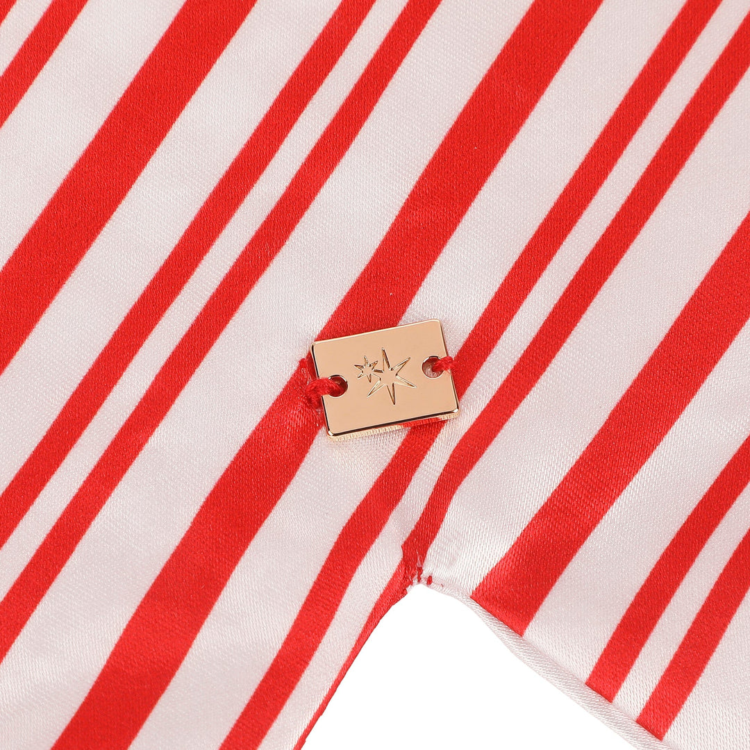 Sweet Stripes Jumbo Bow Headband