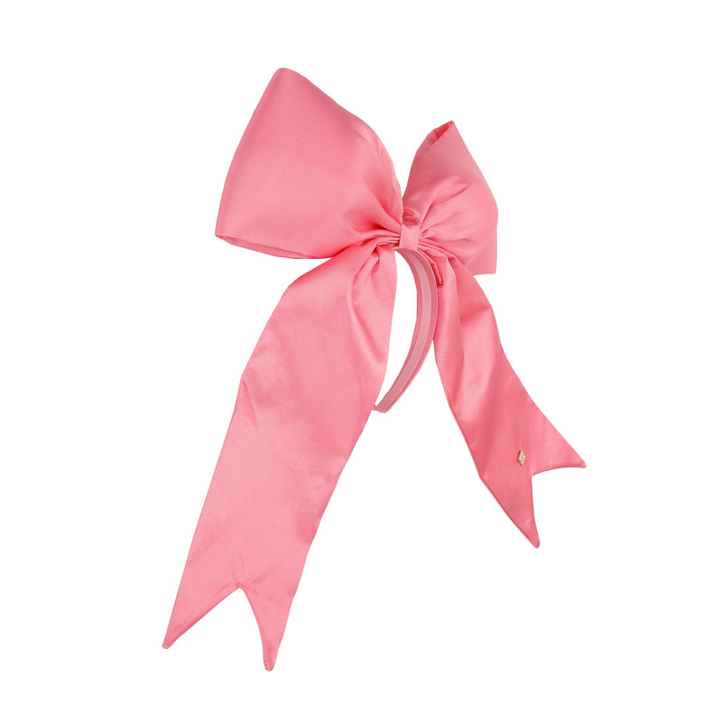 PERFECTLY PINK JUMBO BOW HEADBAND