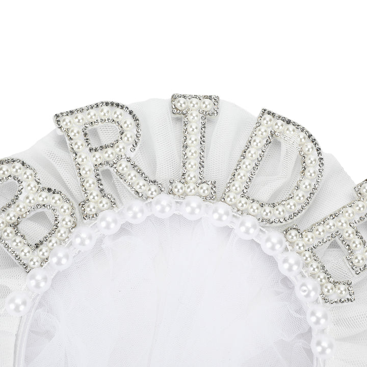 Blushing Bride Novelty Headband