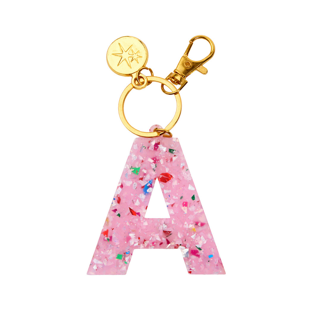 Monogram Letter Bag Charms