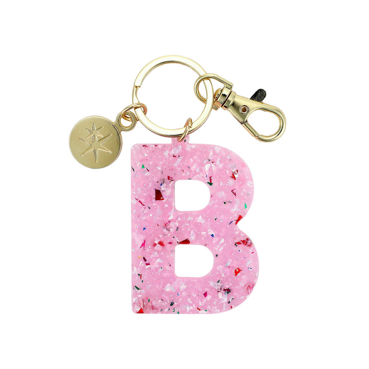 Monogram Letter Bag Charm &