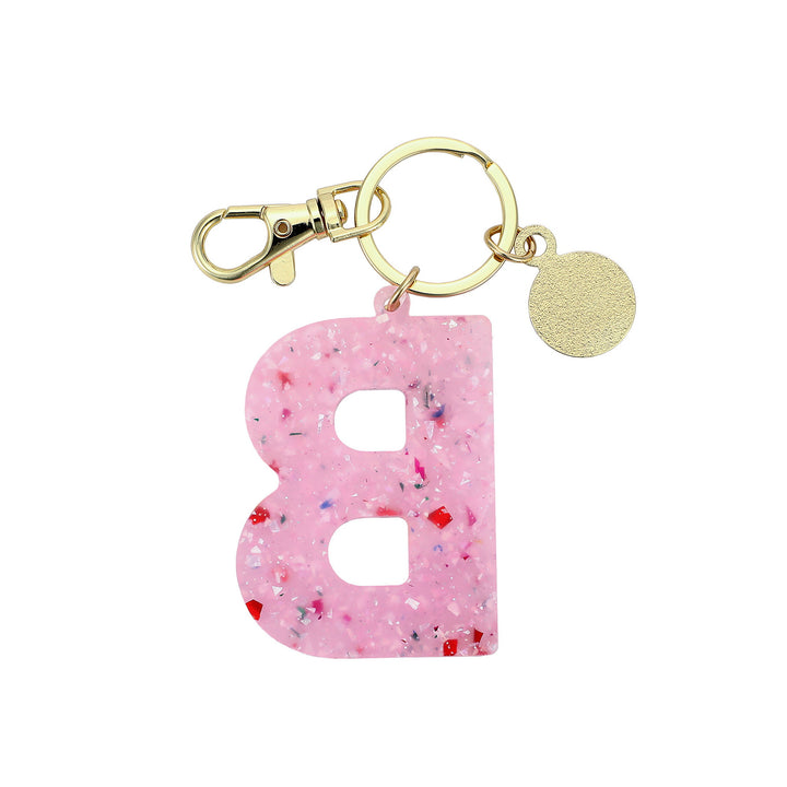 Monogram Letter Bag Charm &