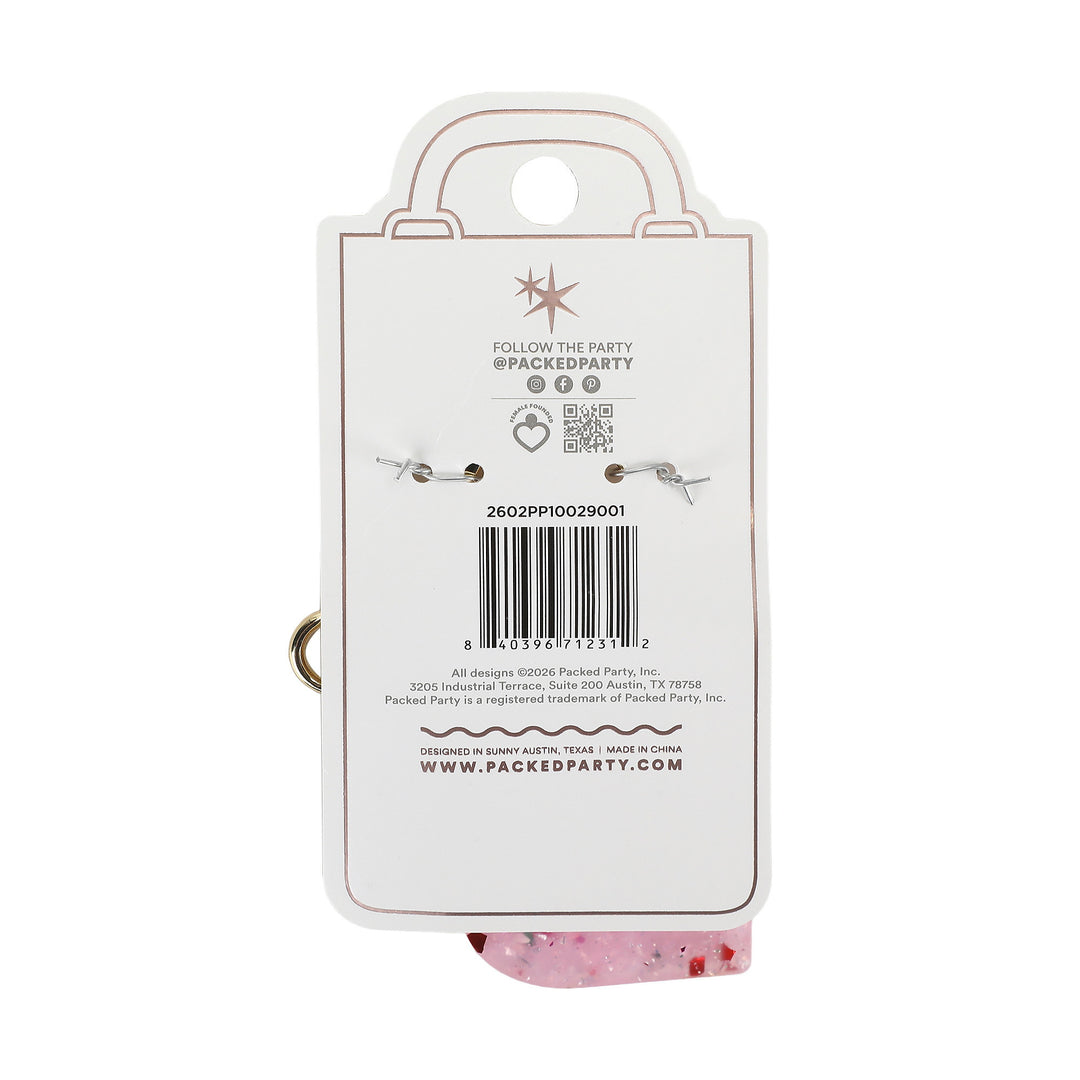 Monogram Letter Bag Charm &