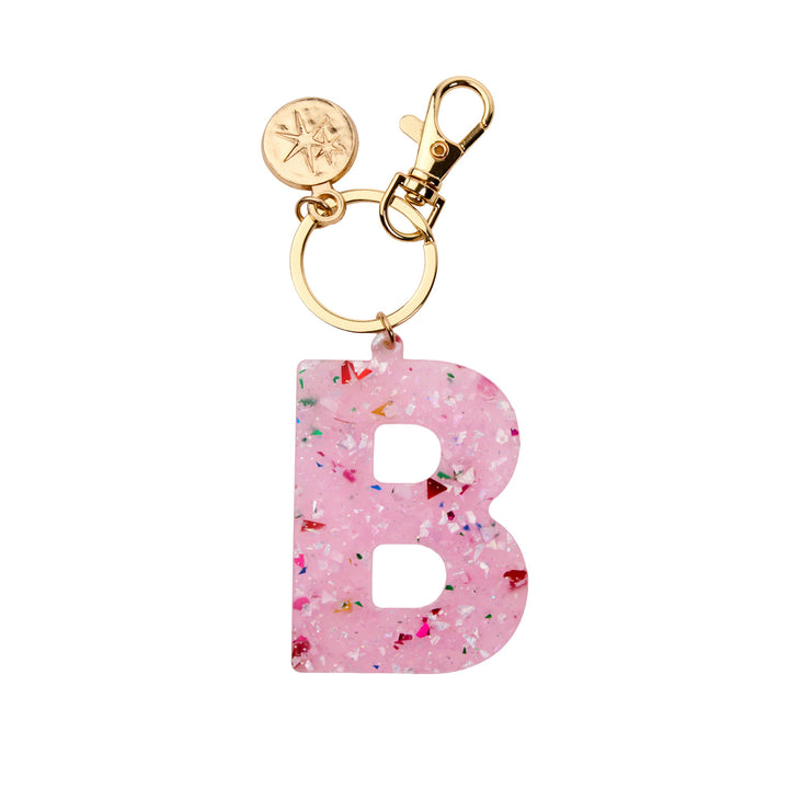 Monogram Letter Bag Charm &