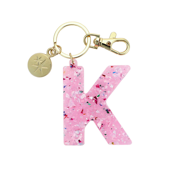 Monogram Letter Bag Charm &