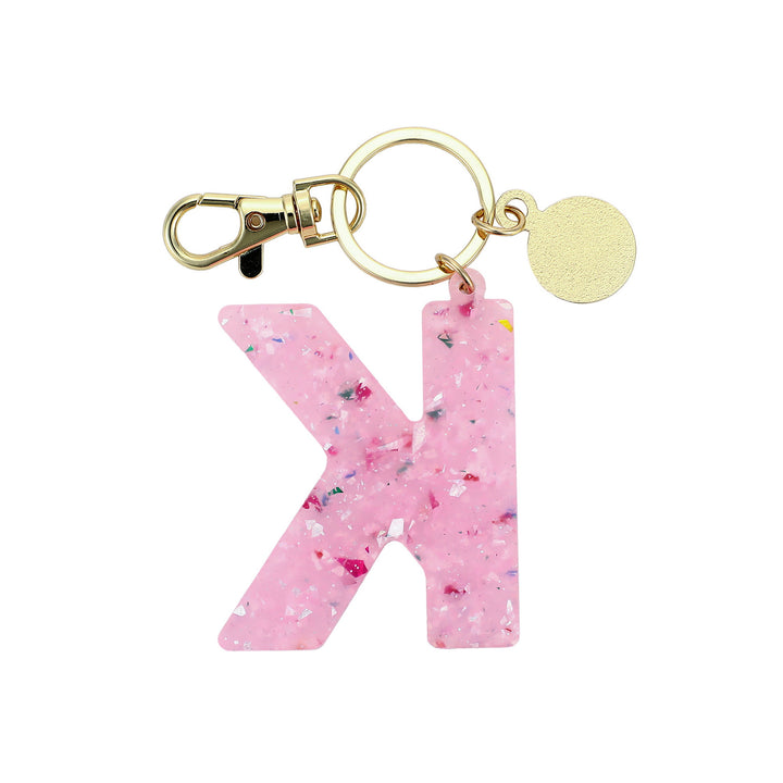 Monogram Letter Bag Charm &