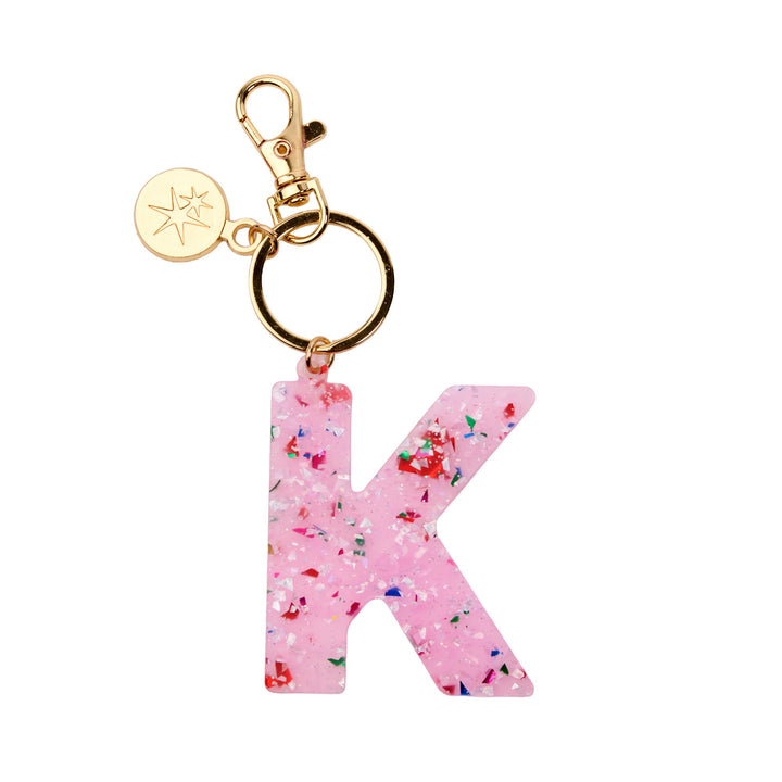 Monogram Letter Bag Charm &