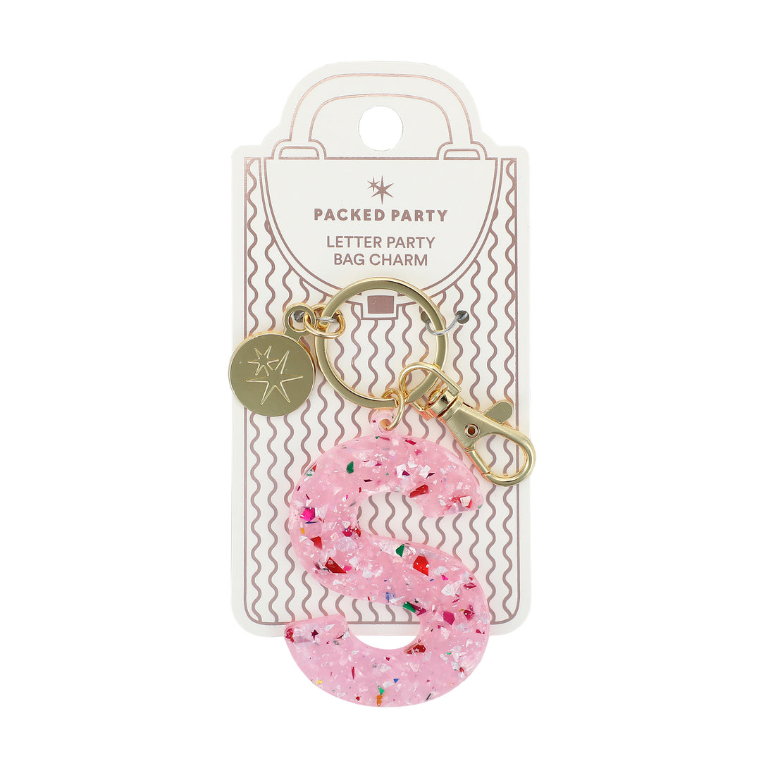 Monogram Letter Bag Charms