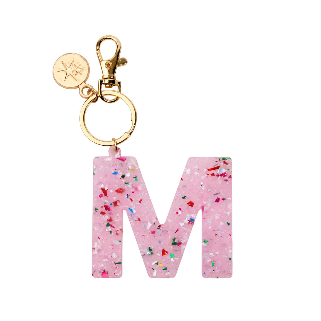 Monogram Letter Bag Charms