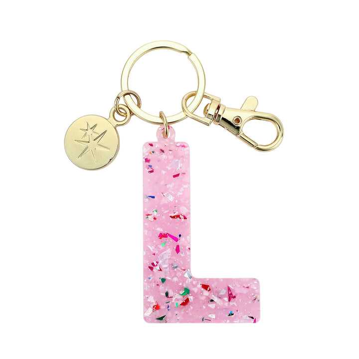 Monogram Letter Bag Charm &