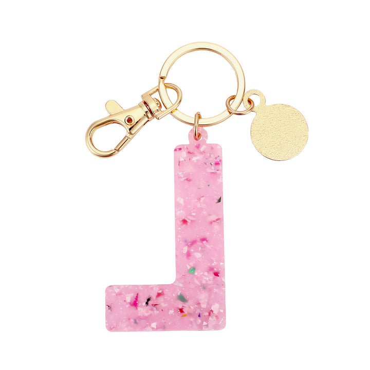 Monogram Letter Bag Charm &