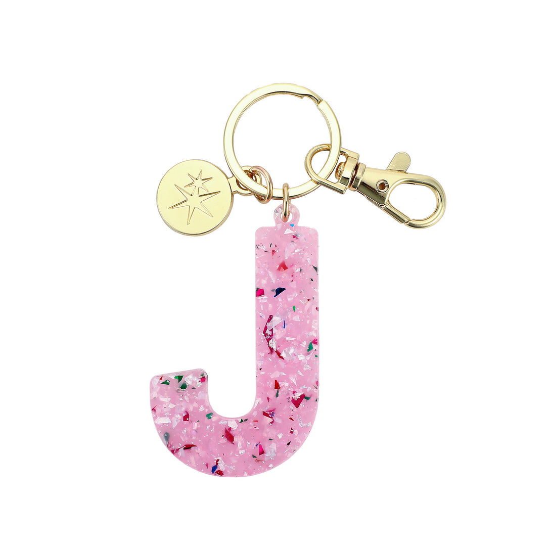 Monogram Letter Bag Charm &
