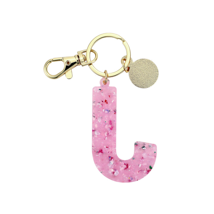 Monogram Letter Bag Charm &