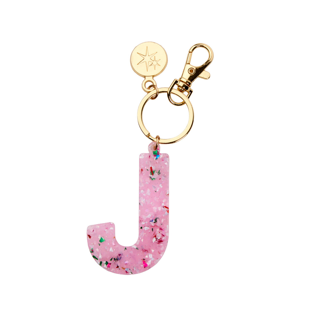 Monogram Letter Bag Charm &