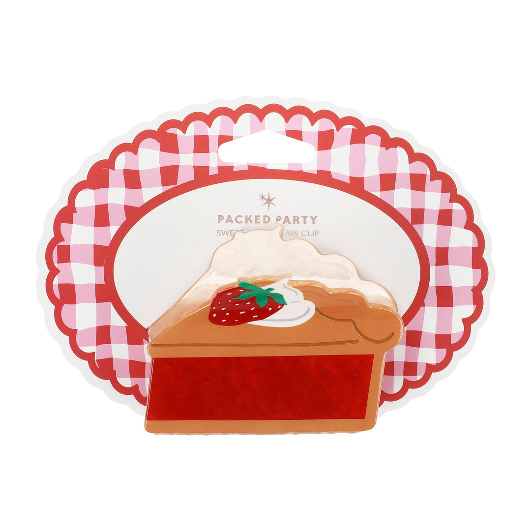 Strawberry Pie Hair Claw Clip