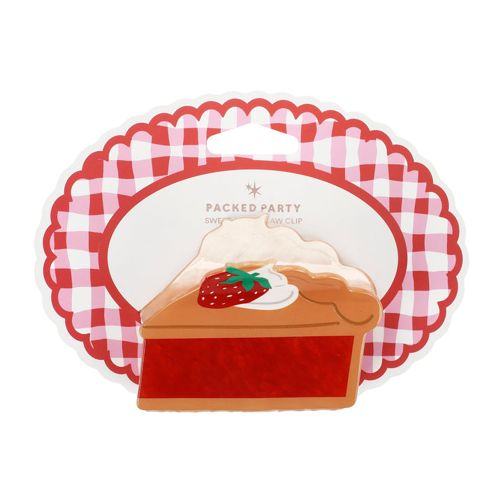 Strawberry Pie Hair Claw Clip