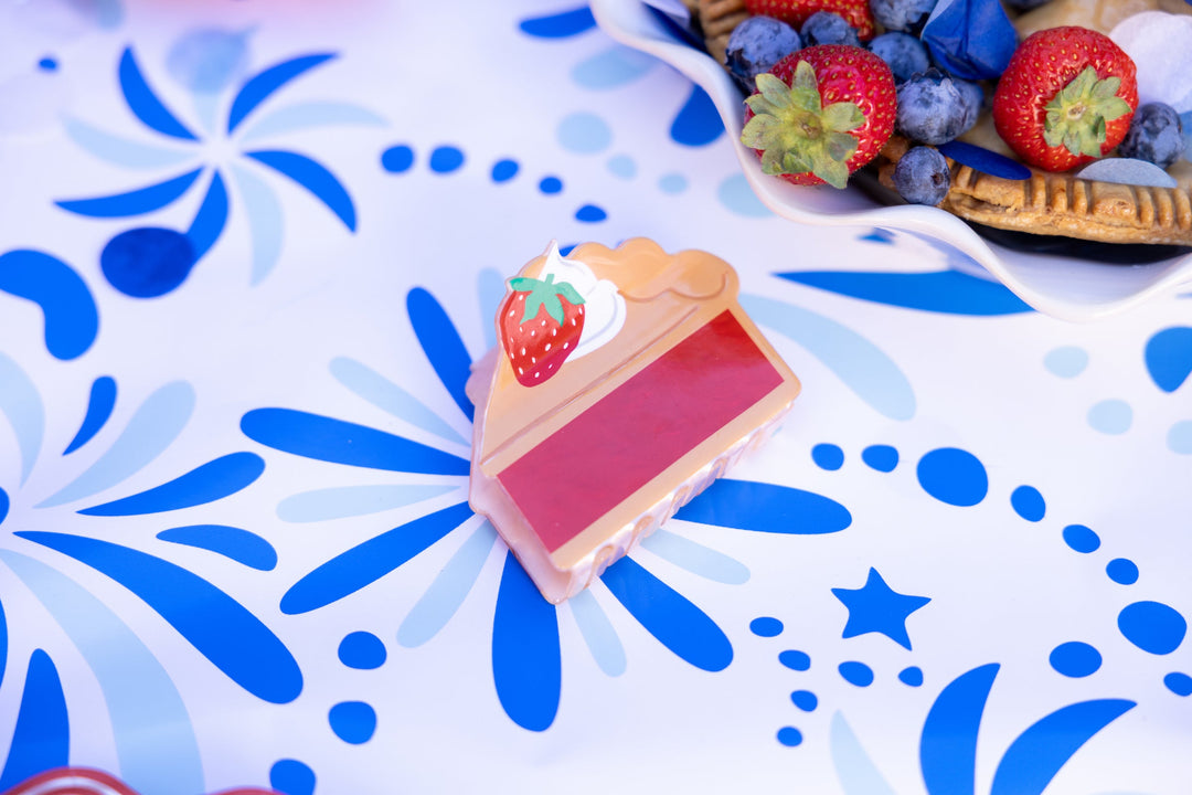 Strawberry Pie Hair Claw Clip