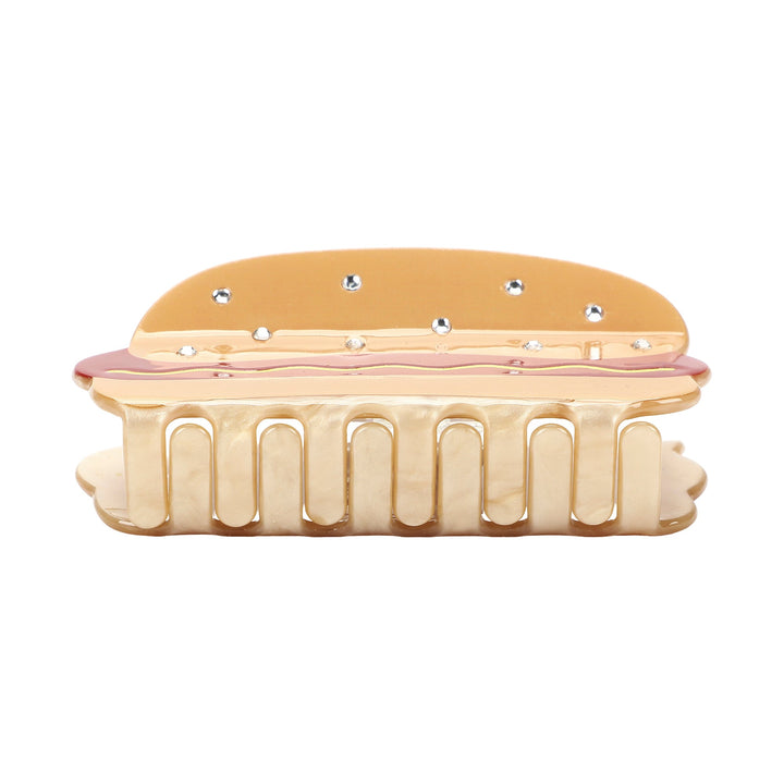 Hot Dog Hair Claw Clip