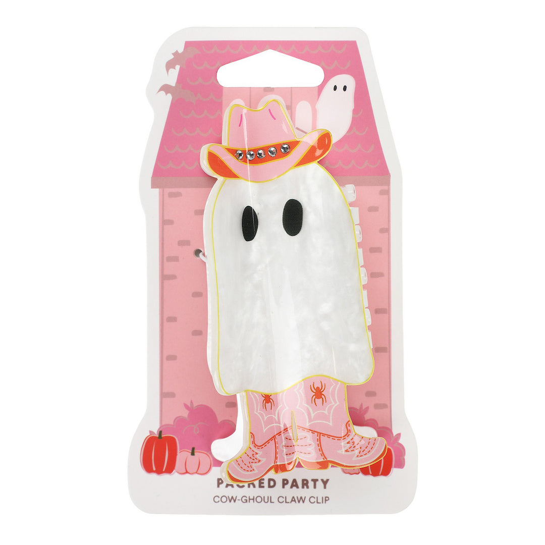 Cow-Ghoul Ghost Hair Claw Clip