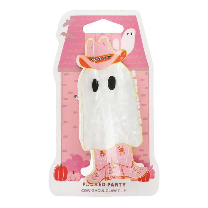Cow-Ghoul Ghost Hair Claw Clip