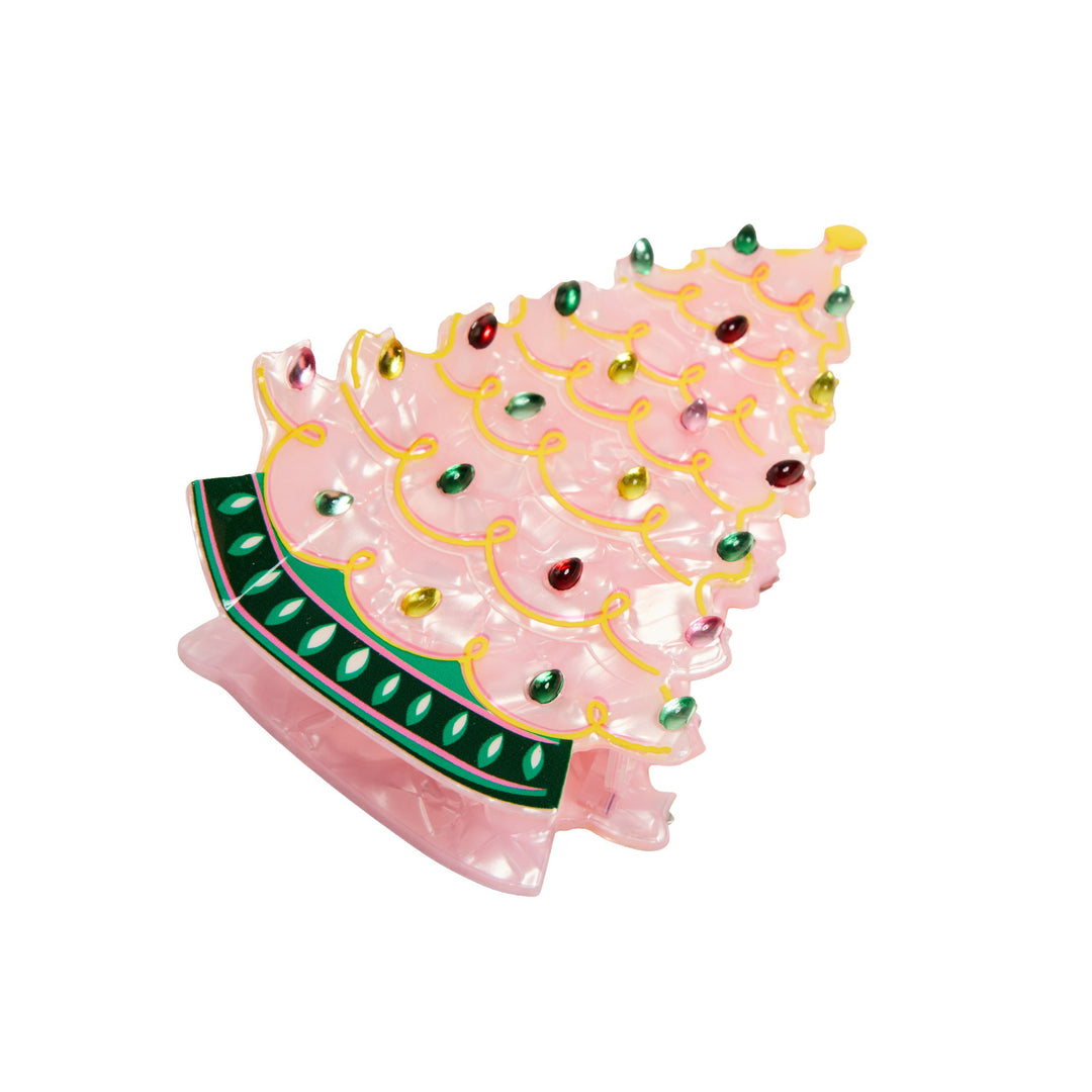 Packed Party Tree Claw Clip Festive Hair Accessory