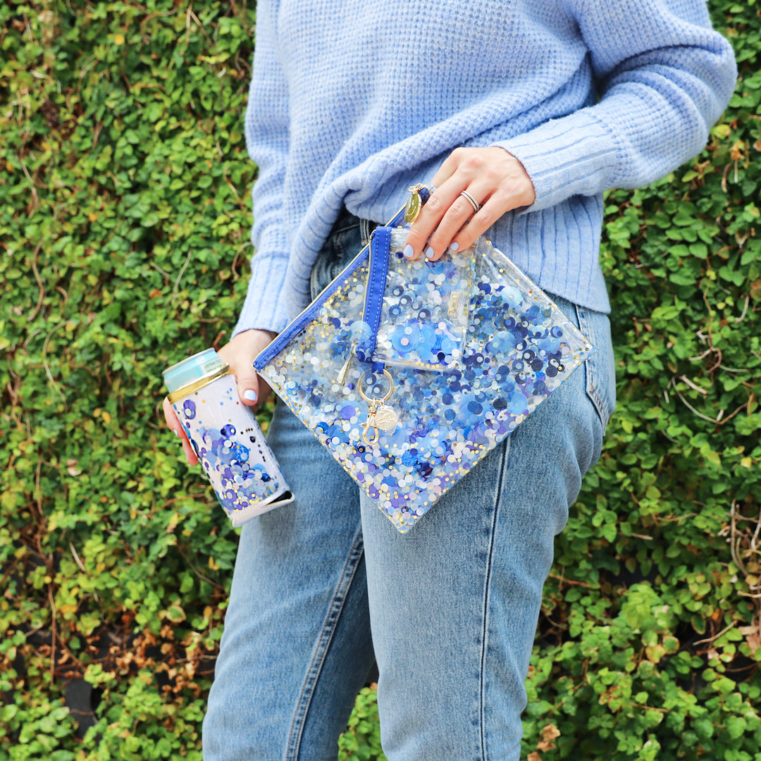 Everything Pouch- True Blue