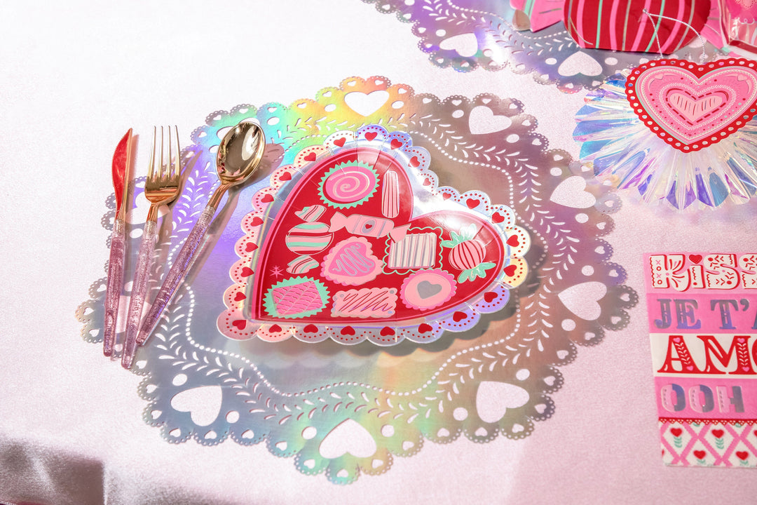 Heart Plates (10 count)