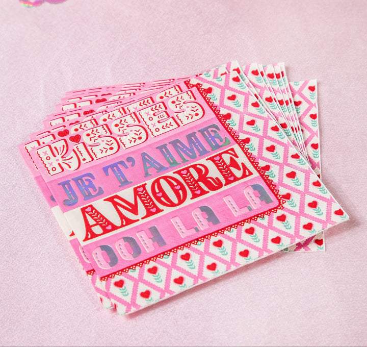 Ooh La Love Napkins (20 count)