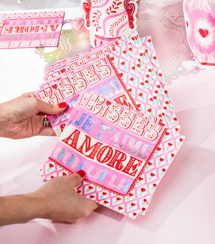 Ooh La Love Napkins (20 count)